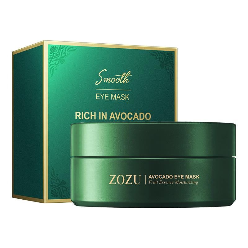 Avocado Eye Mask 60Piece Eyebrightening Patch Is Suitable for Dark Circles Andpuffiness,Moisturizing&Nourishing Eye Carefacial Mask,Relieving Stress Andimproving Dry Eyeskin Collagen Eye Patches Soothing Avocado Eye Mask Hydrating Avocado Eye Masks