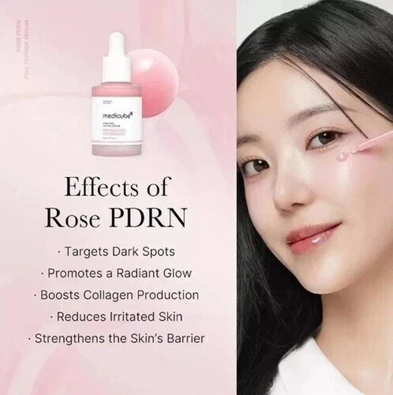 Medicube PDRN Pink Peptide Serum, Niacinamide, Hydrating, Korean Skincare