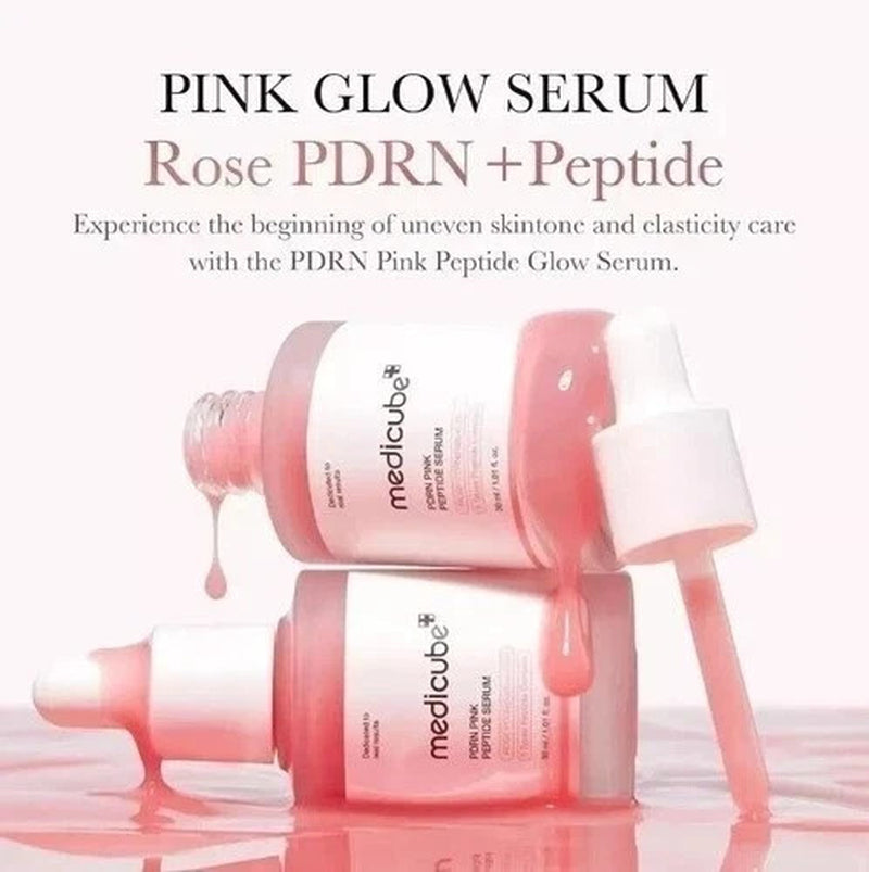 Medicube PDRN Pink Peptide Serum, Niacinamide, Hydrating, Korean Skincare