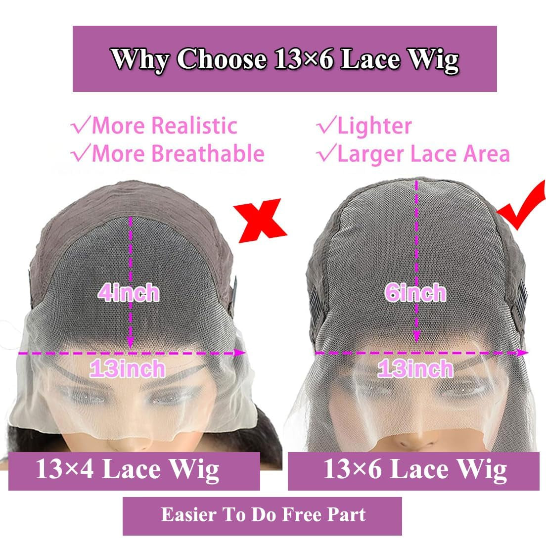 13X6 Lace Front Wigs Human Hair 14 Inch Deep Wave Lace Front Wigs Human Hair Pre Plucked 200 Density Deep Wave HD Lace Frontal Wig Deep Curly Wig for Black Women