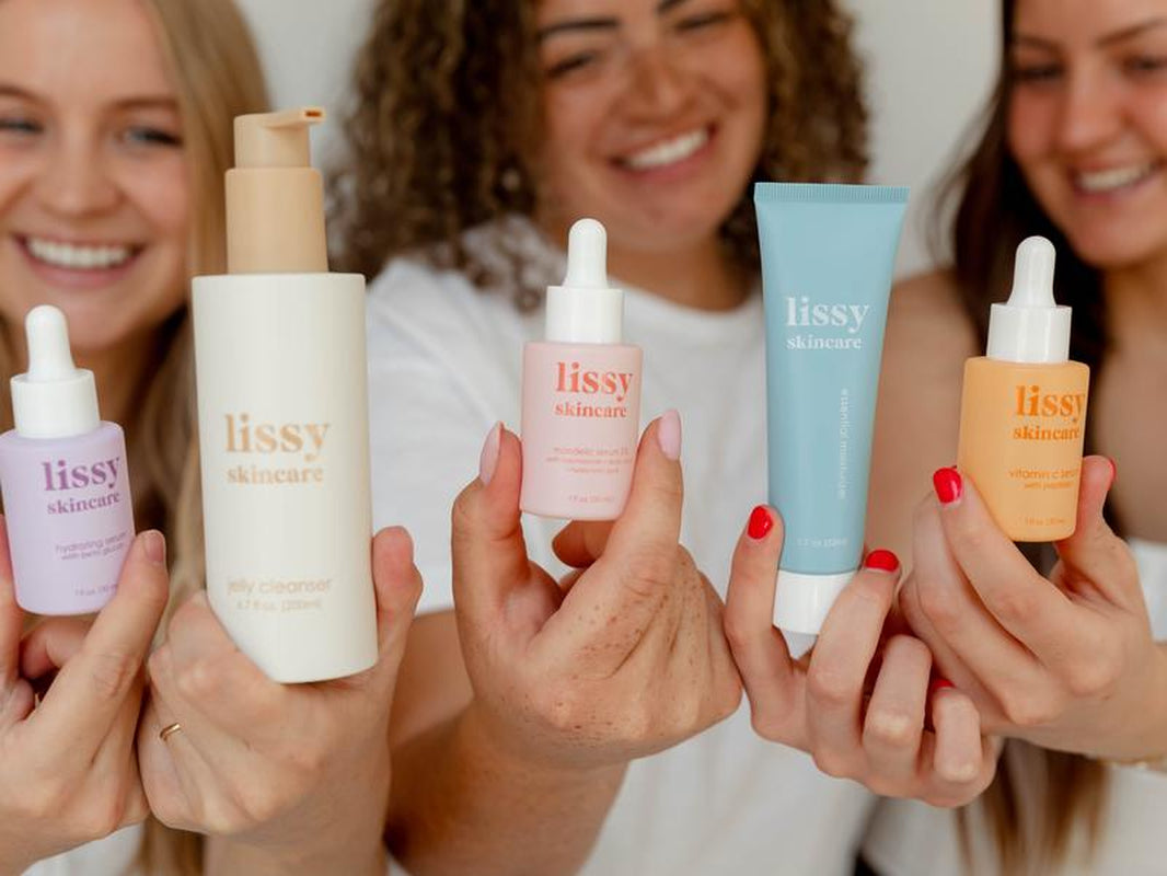 Skin Essentials Bundle - Acne Prone Skincare Routine - Barrier Repair Skincare - Lissy Skincare Serum Cleanser