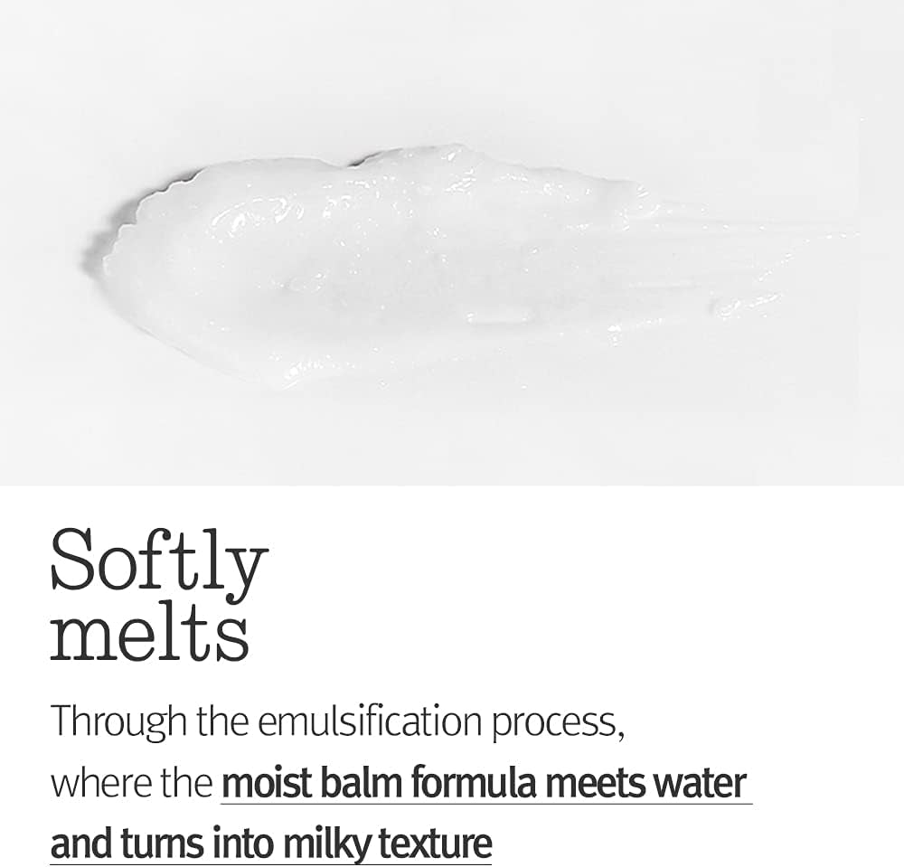 [PKY]  Deep Clear Cleansing Balm, All in One Facial Cleanser for Heavy Makeup Removal, Moisturized Finish with Plant Based Oil, Korean Skincare (3.38 Fl.Oz, 100Ml)