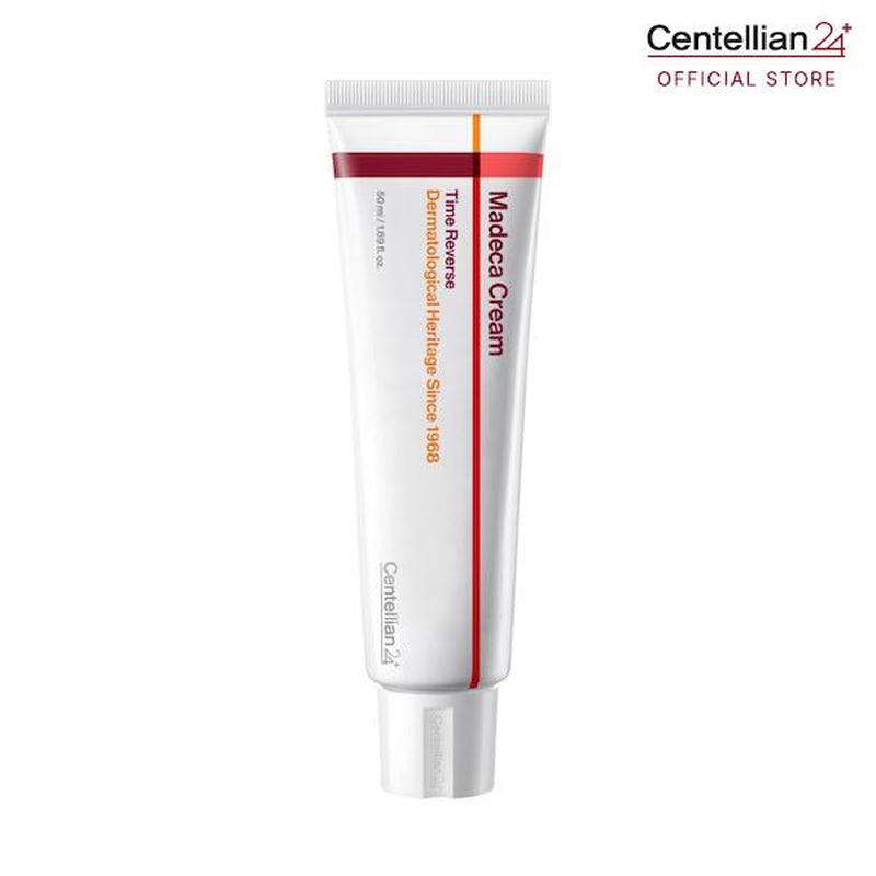 [Centellian24] Madeca Cream Time Reverse | Anti-Aging Moisturizer for Wrinkles & Dry Skin | Cica + Hyaluronic Acid | Korean Skincare | 1.69 Fl.Oz