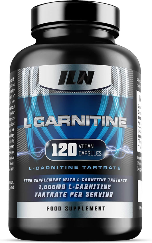 L Carnitine Capsules – 1000Mg L-Carnitine Tartrate per Serving for Men and Women – Vegan Friendly – 120 Capsules (2 Month Supply)